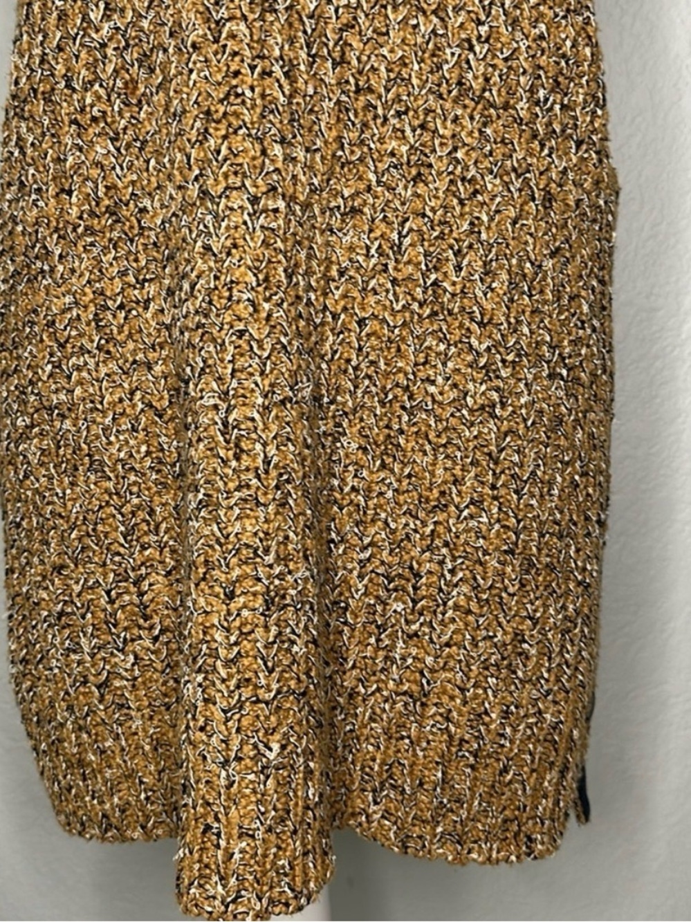 Free People Valentina Sleeveless Tunic Sweater Brown Combo Size XS - Picture 9 of 15